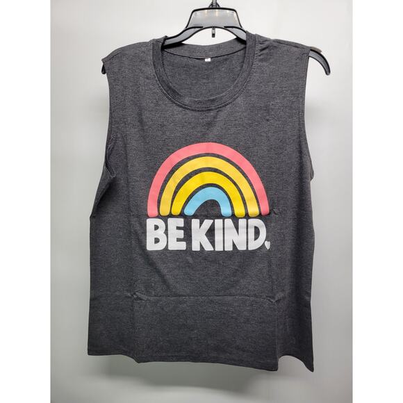 Be Kind Tank Top Size Large - Picture 2 of 5
